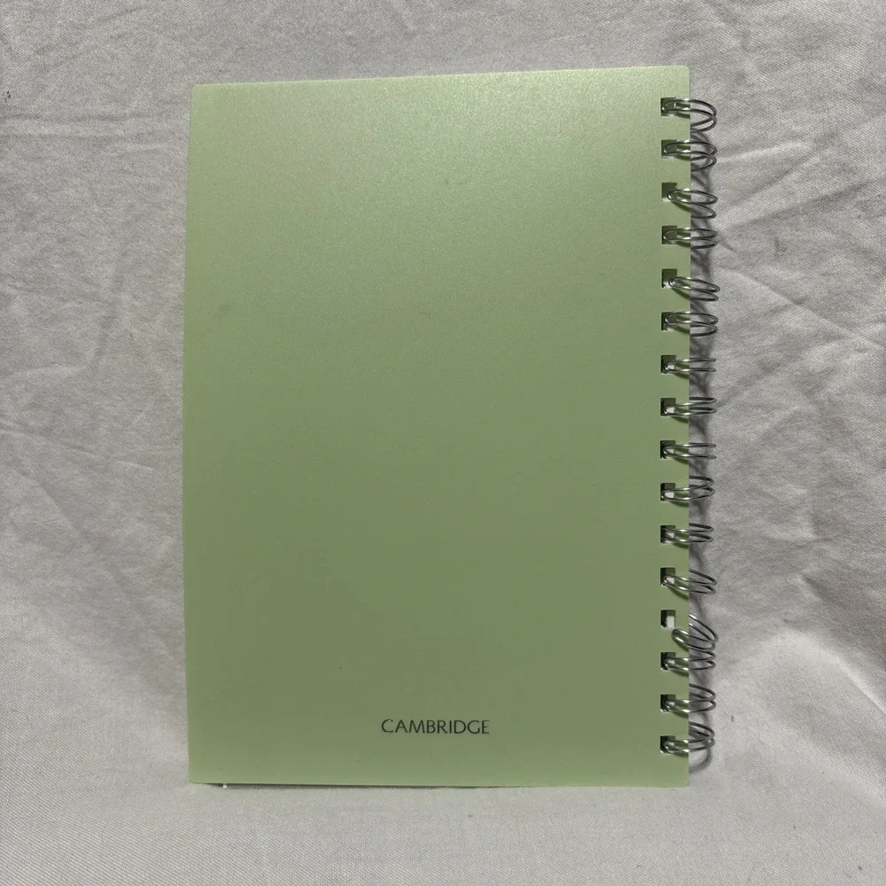 Cambridge Ombre 2025 Weekly Monthly Planner Multicolor Stylish Durable 5.5x8.5